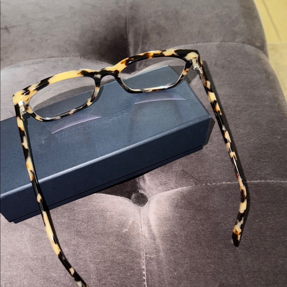 Warby Parker Hughes Medium in Marzipan Tortoise Shell EyeGlass Frames , EUC - Picture 5 of 8